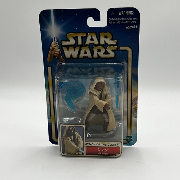 Hasbro Other - Star Wars Attack Of The Clones NIKTO Jedi Knight 2002 Vintage HASBRO